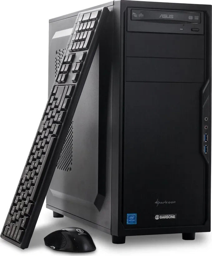 PC SET BARBONE,SSD,HDD 1TB,,GTX 1050,LED 24,W11,záruka - 2