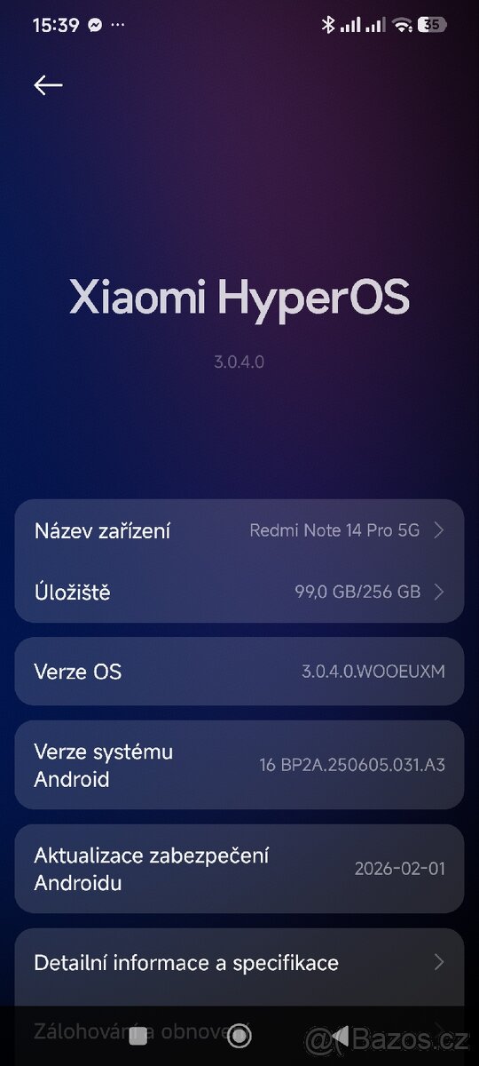 Xiaomi Redmi note 14 pro 5G 8/256 - 2
