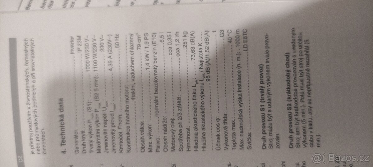 Centrála benzínová Einhell - 2