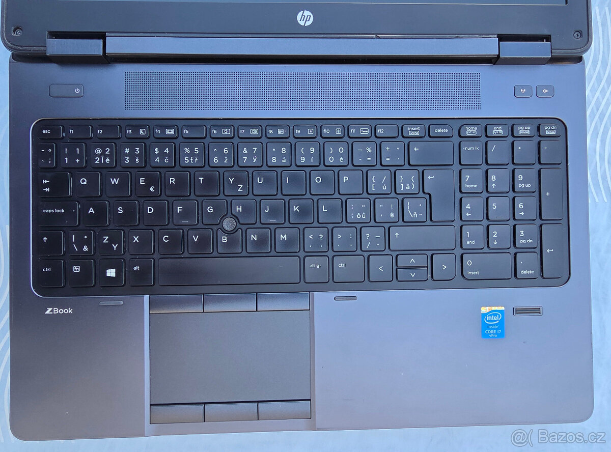 HP Zbook 15 G2, i7, 8GB, 256GB, nVIDIA, 15.6" - 2