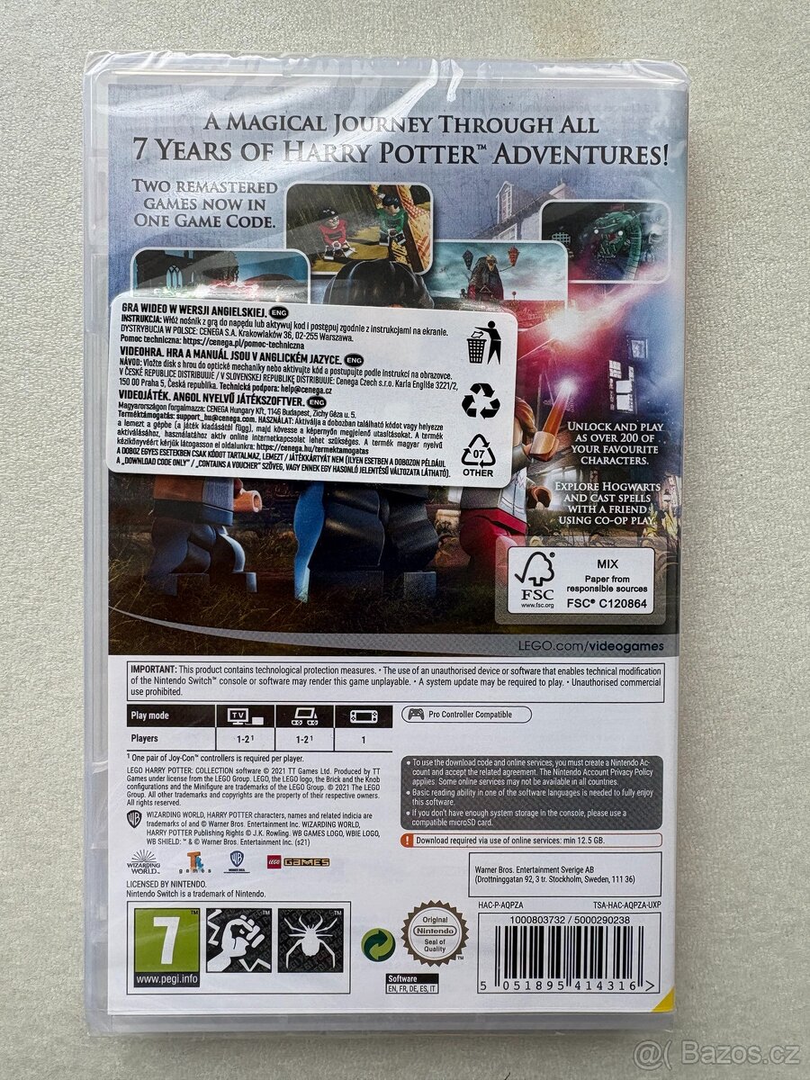 NOVÉ - LEGO Harry Potter Collection - Nintendo Switch - 2