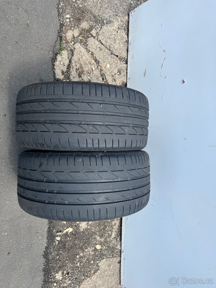 2 letní pneumatiky Bridgestone |255/35/19| - 2