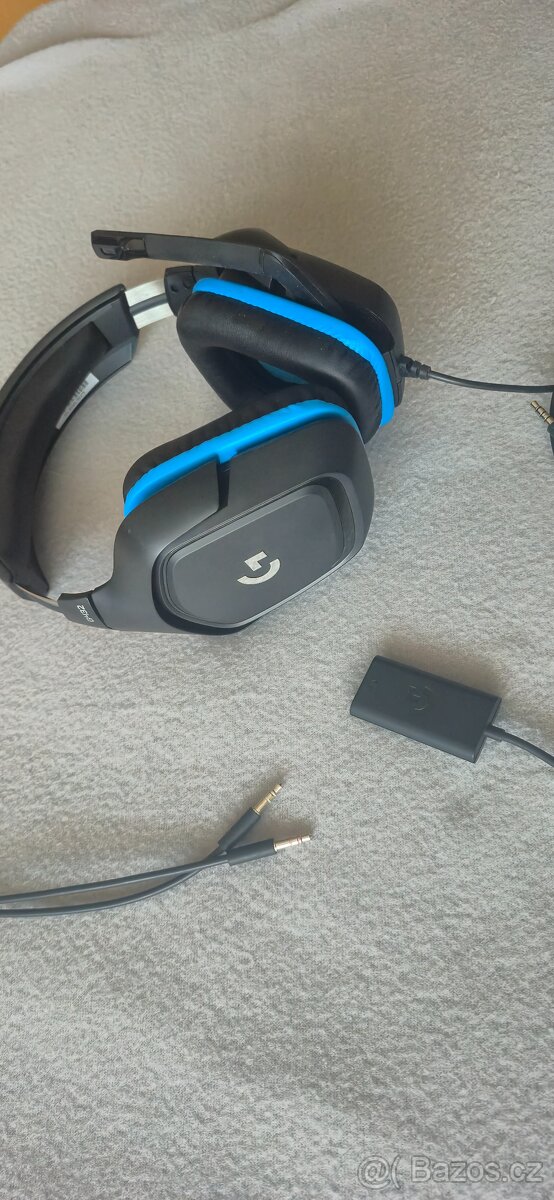 Sluchátka Logitech G432 Usb i jack 3,5 - 2
