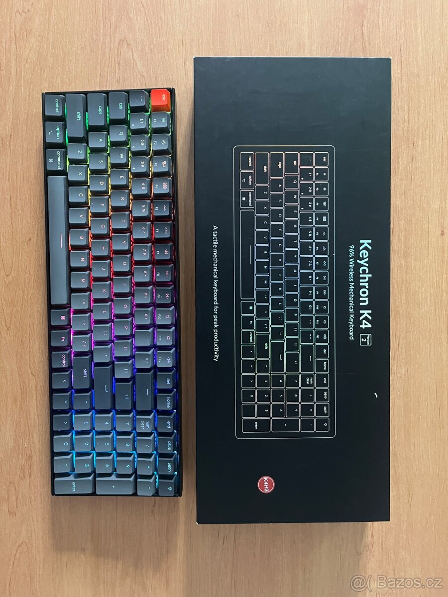 Keychron K4 Version 2 – bezdrátová mechanická klávesnice - 2