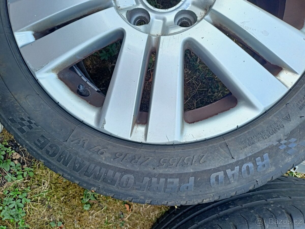Original alu Volkswagen , 215/55/R16 - 2
