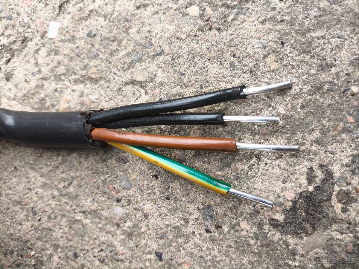 Kabel 4×2,5 mm AL – 38 m - 2