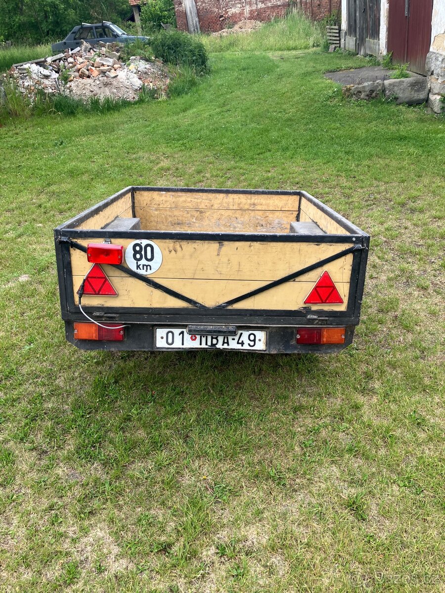 Vozík, kára za auto nebo čtyřkolku - 2