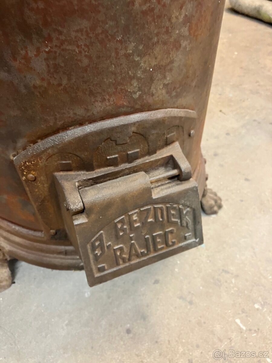 Prodám kamna na piliny - okrasné - 2