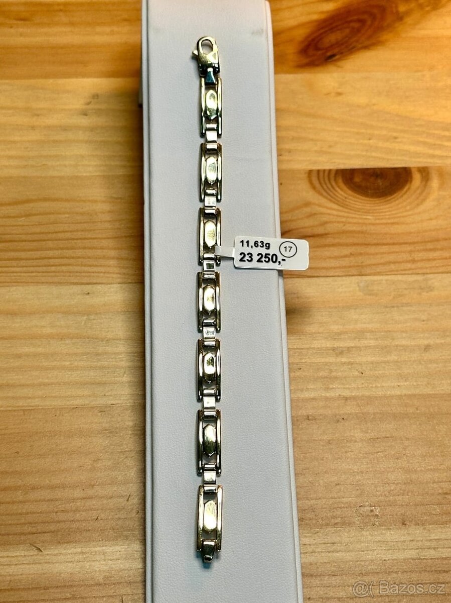 Zlatý náramek 11,63g - 2