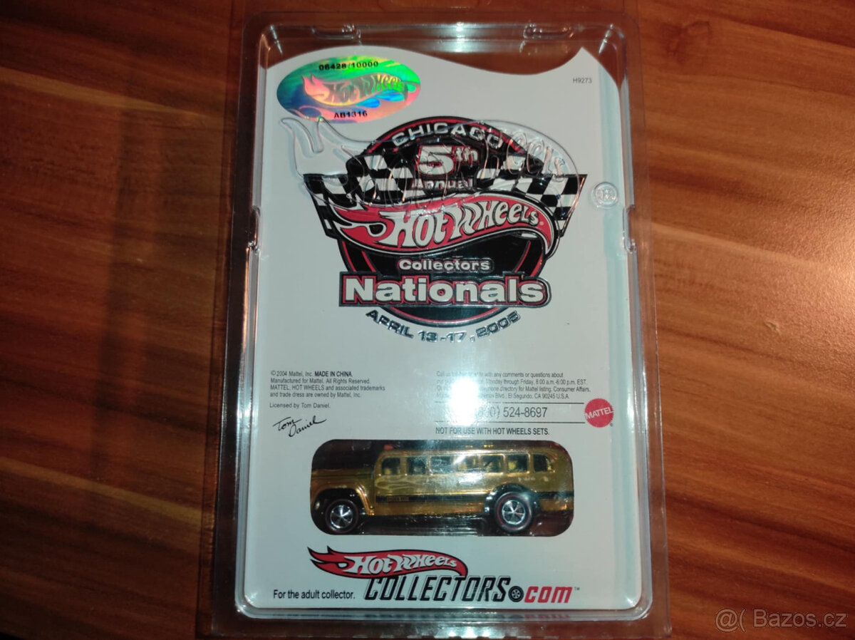 Hot Wheels 2005 RLC CHICAGO 5. S'COOL BUS - 2