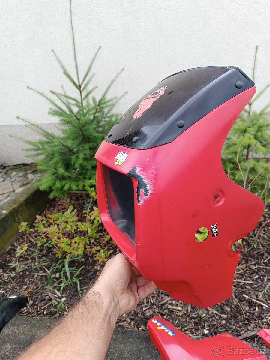 Jawa 350/640 sada plastů - 2