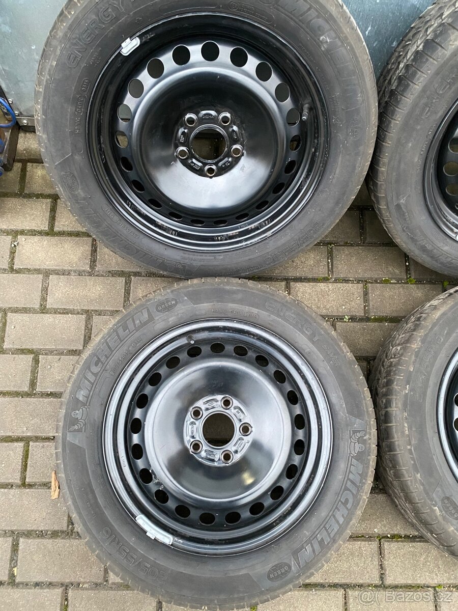 Ford 205/55 r16 5x108 letní gumy tpms - 2