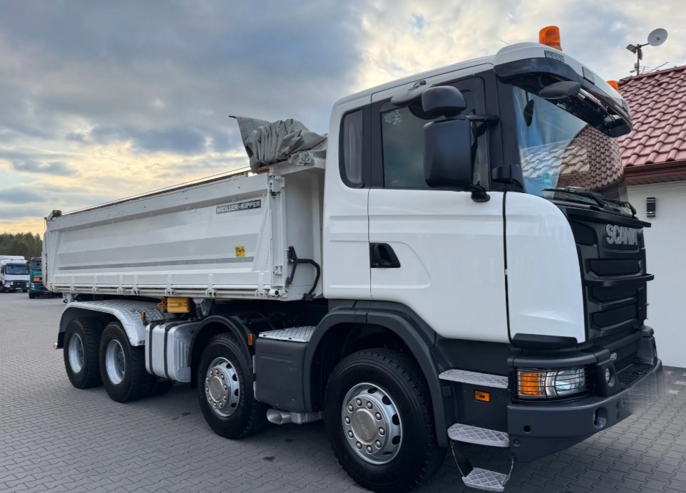 Scania R450 - 8x4 – Meiller S3 + Bordmatik - 2