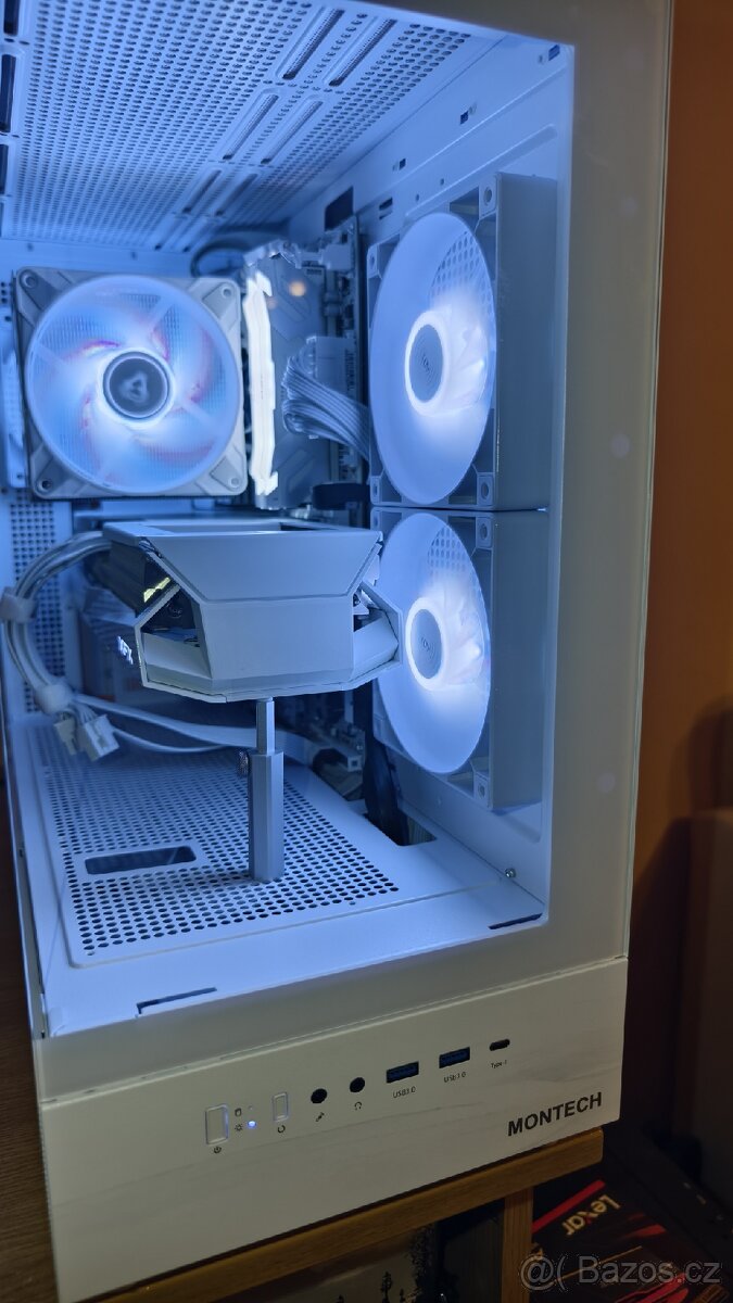 Nové herní PC R5 9600X/9070XT/32DDR5/2xssd/win11 záruka - 2