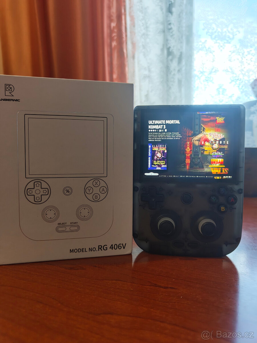 ANBERNIC RG 406V + 512gb SD karta - 2