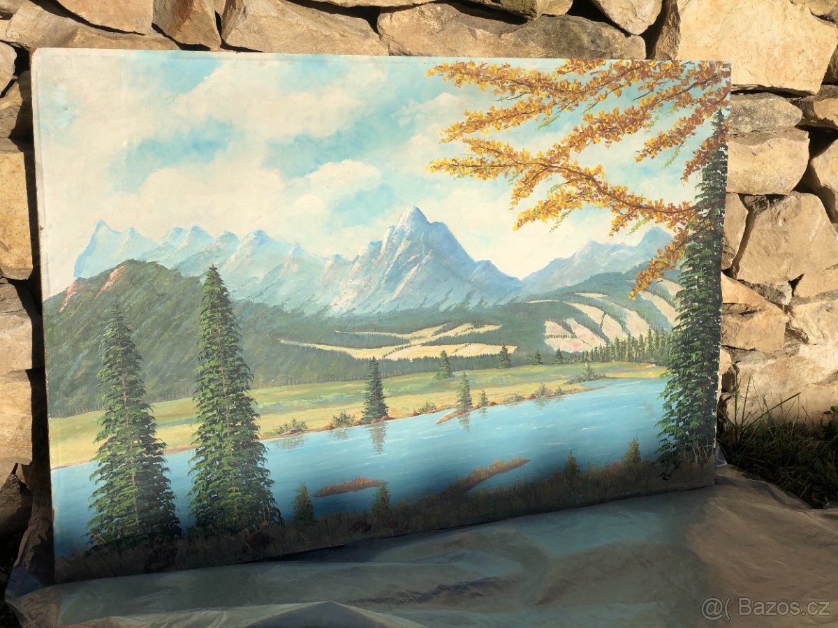 Ručně malovaný obraz - 2