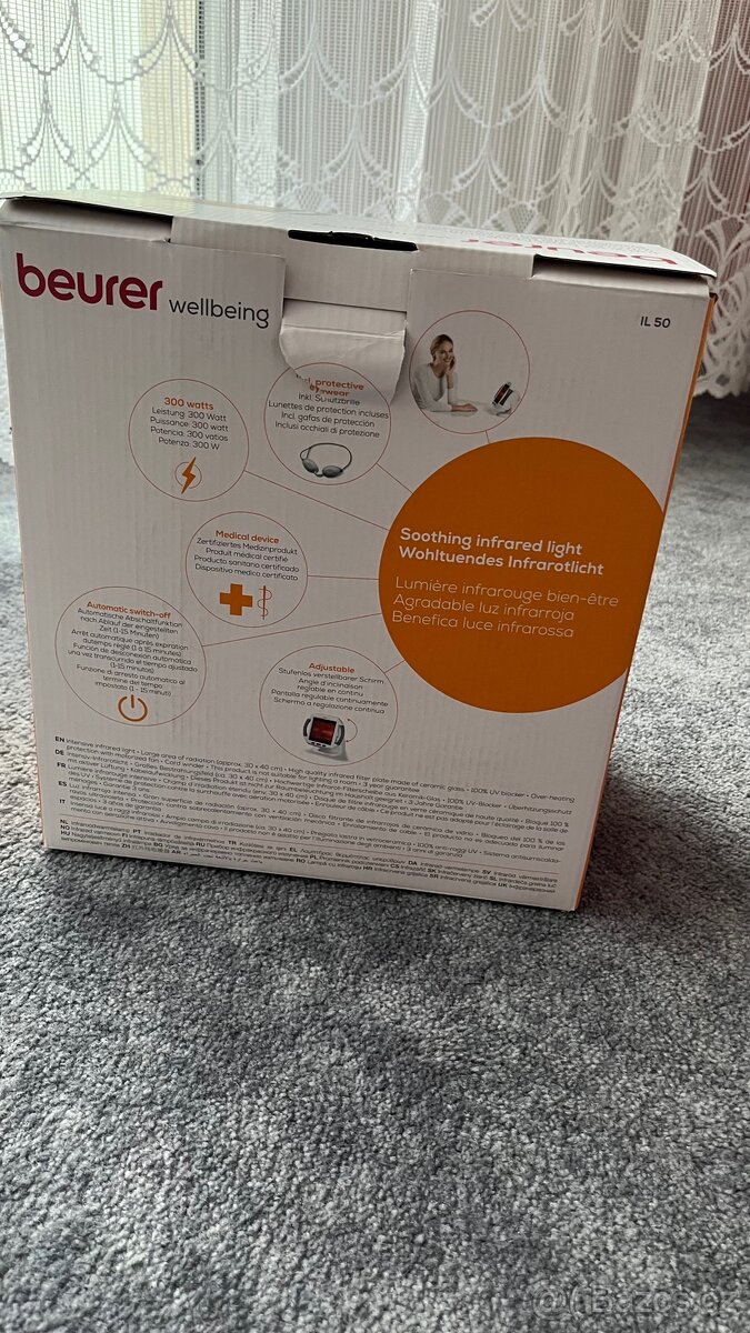 Infračervená lampa Beurer IL 50 - 2