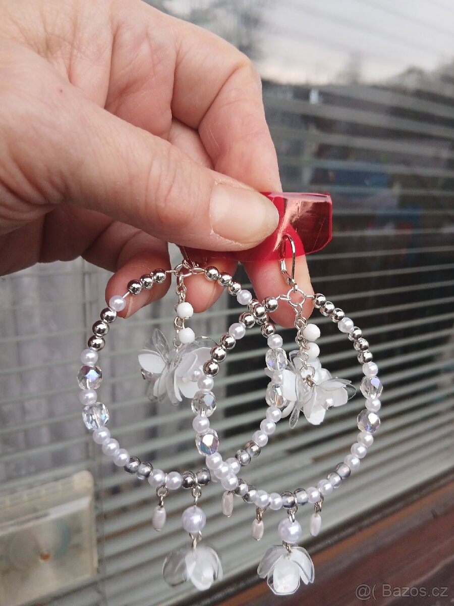 Bižuterie kruhy náušnice - 2