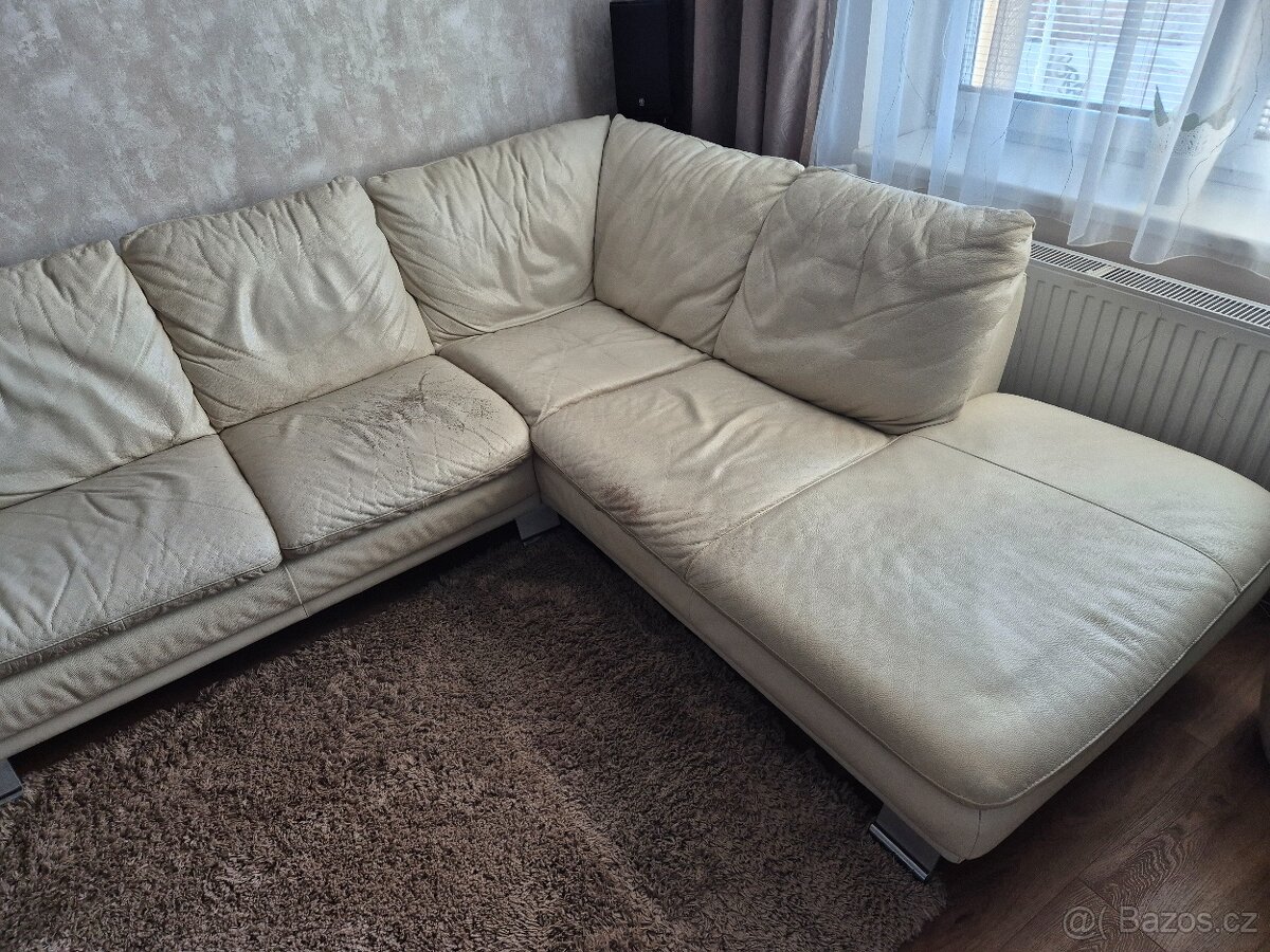 Kožená sedačka zn. Natuzzi - 2