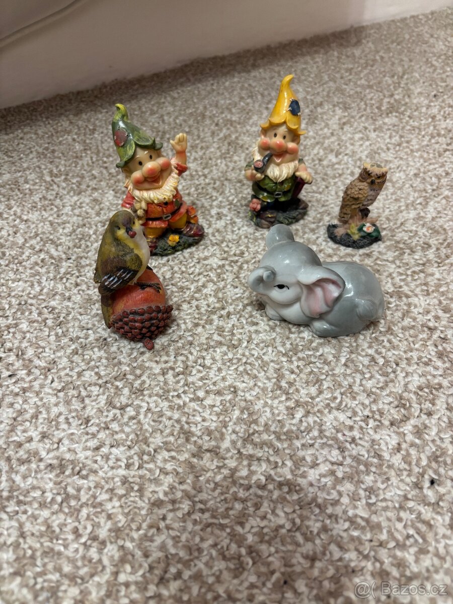 Keramické ozdoby, pokladničky - 2