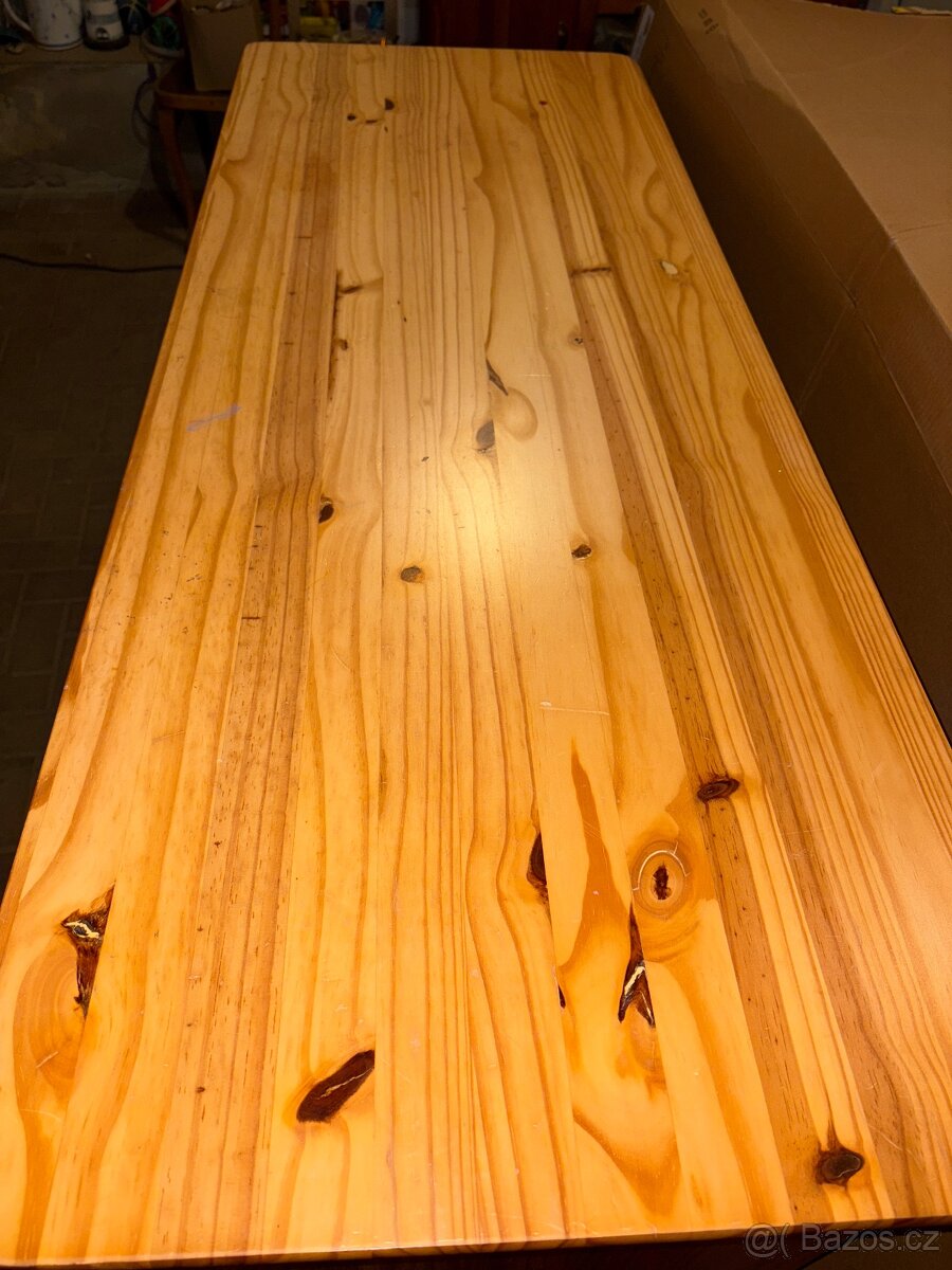 Dětský psací stůl masiv borovice - 2