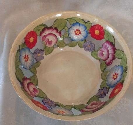 Mísa s perforací, chodská keramika - 2