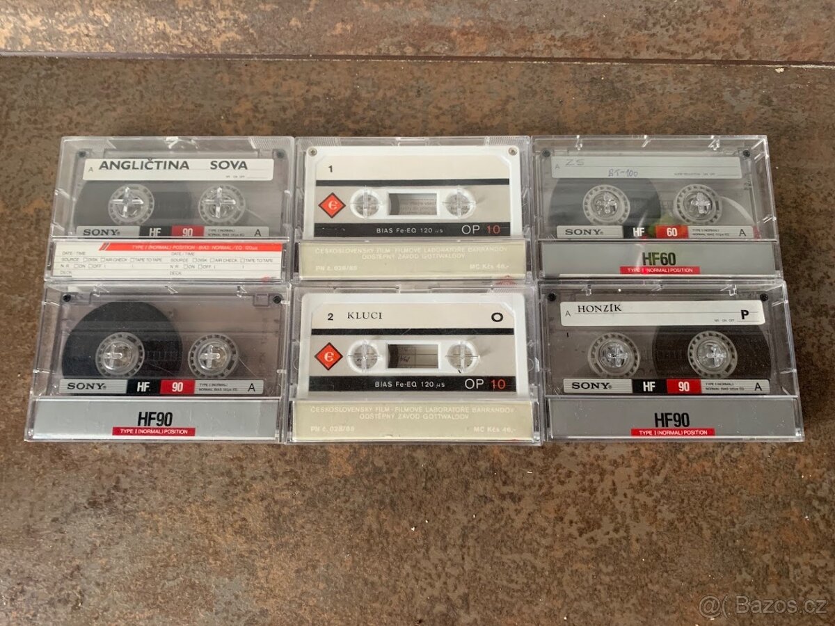 Šest kazet s programy pro ATARI, jen vcelku - 2