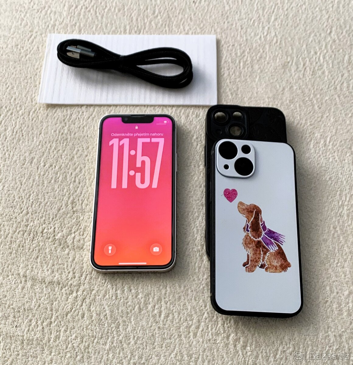 Apple Iphone 13 mini silver 128GB s novou baterii 👍 - 2