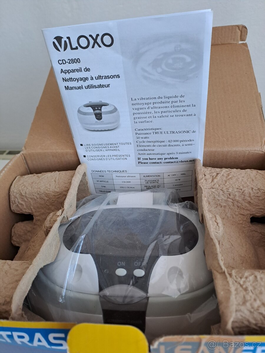 Ultrazvukovy čistič Sonic wave CD-2800 - 2