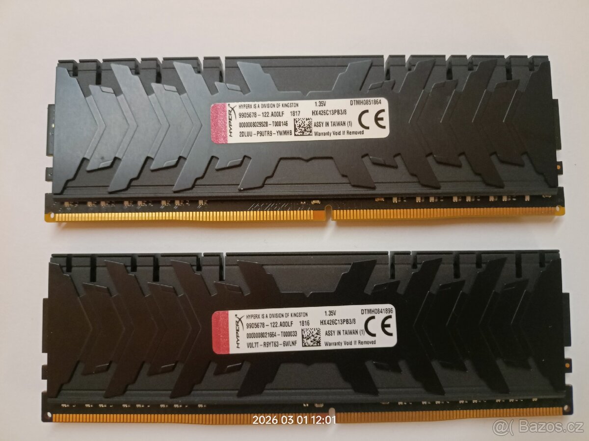 Ddr4 HyperX predator - 2