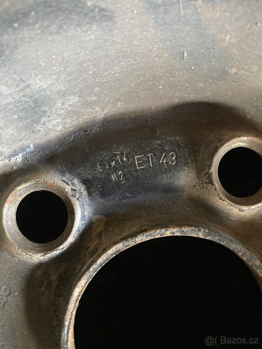 Plechové disky 5x100 r14 - 2