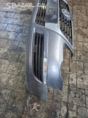 Přední nárazník VW Passat B6 šedý - 2