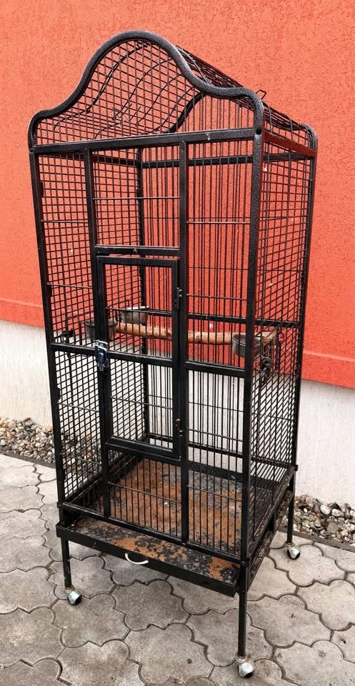 Klec pro papoušky 156x58x53cm - 2