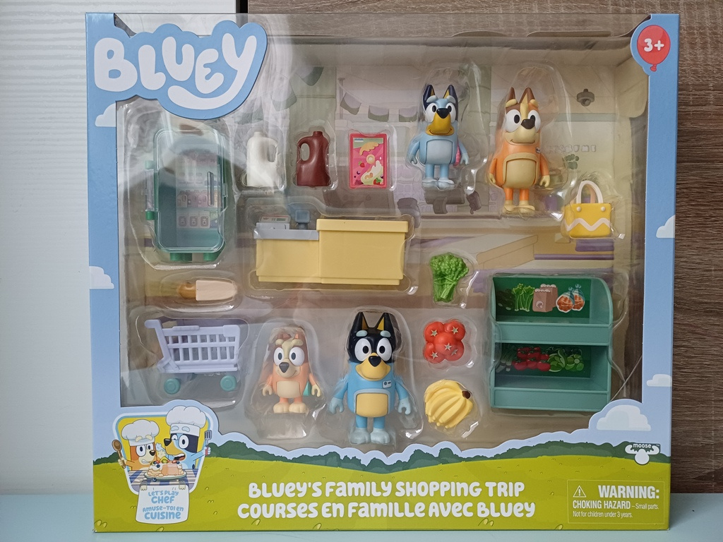 Bluey sety a figurky - 2