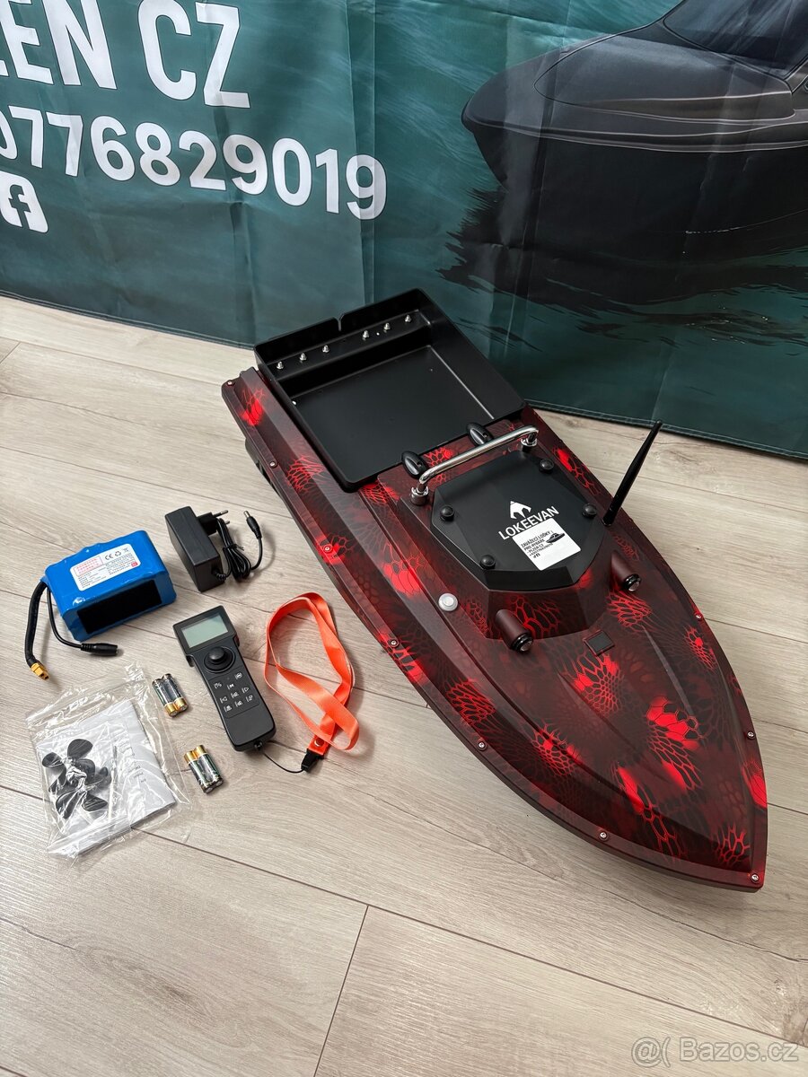 ZAVÁŽECÍ LOĎKA S GPS + SONAR - 2