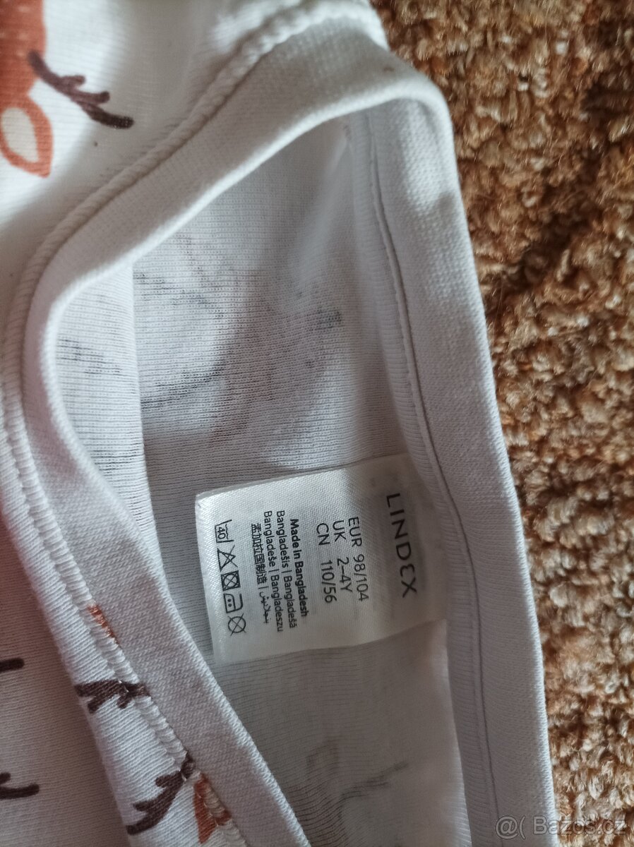 Lindex pyžamo 98/104 - 2