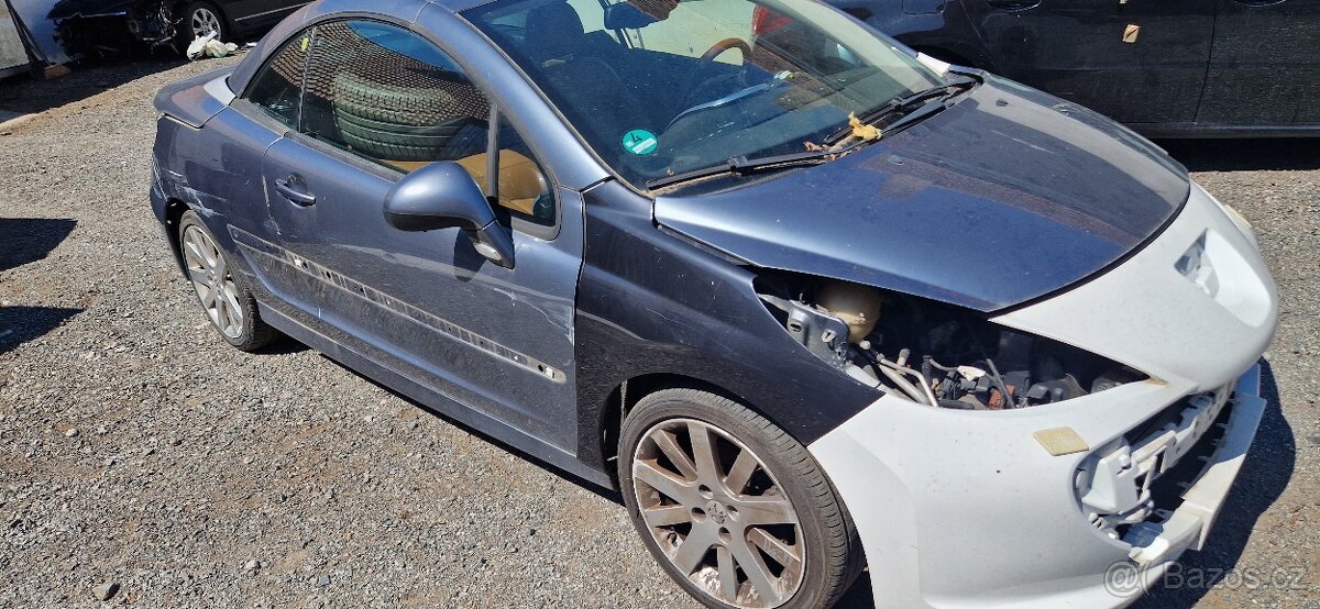 Prodám veškeré náhradní díly na Peugeot 207 CC 1.6THP. 5FX - 2