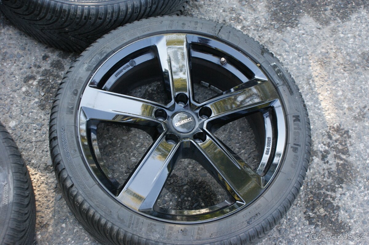 nemecka alu kola DEZENT na VW Audi Seat Skoda R18 zimni pneu - 2