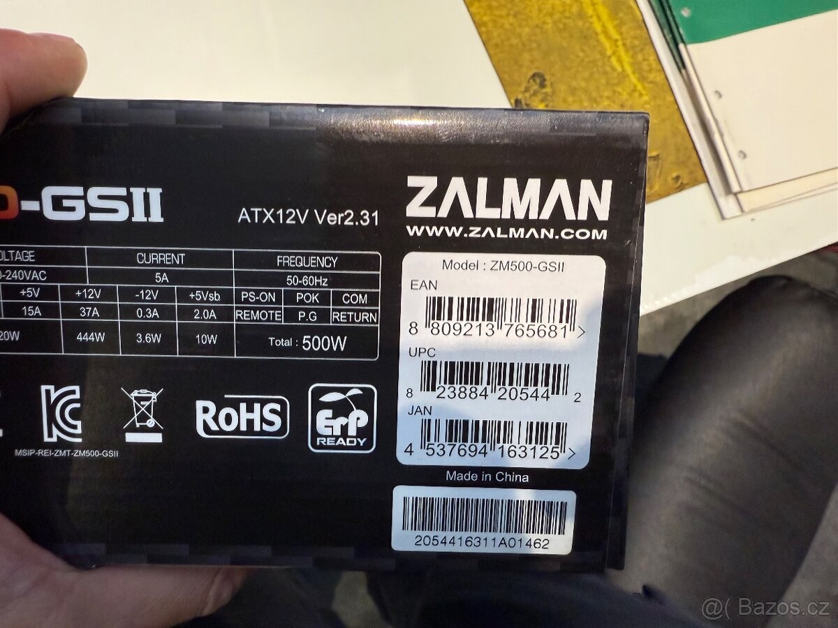 PC zdroj Zalman ZM500-GSII - 2