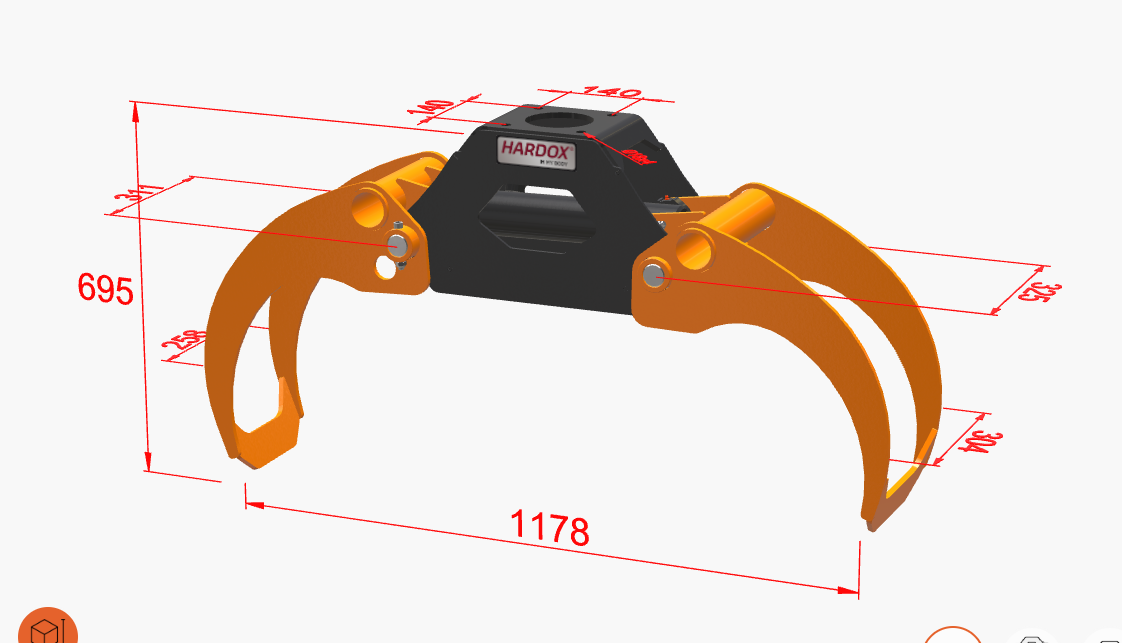 Drapák na dřevo BMF C20 - 2