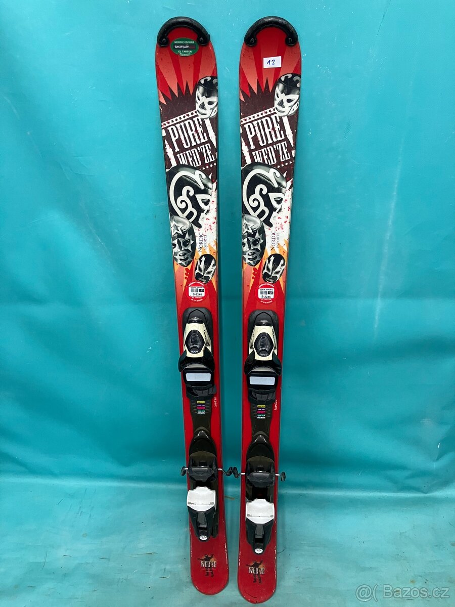 lyže MINISKI Wedze Pure v délce 125cm - 2