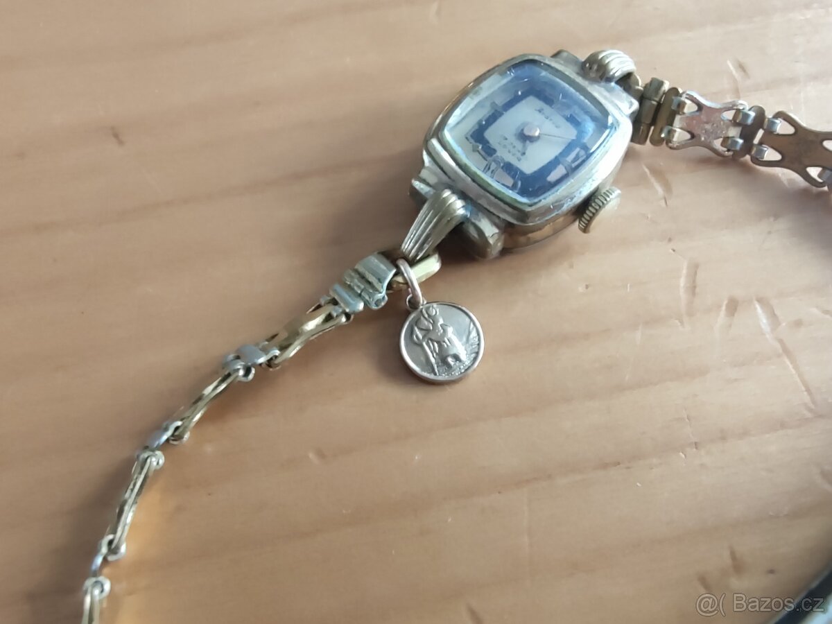 Art Deco mechanické starožitné hodinky Andrew - 2