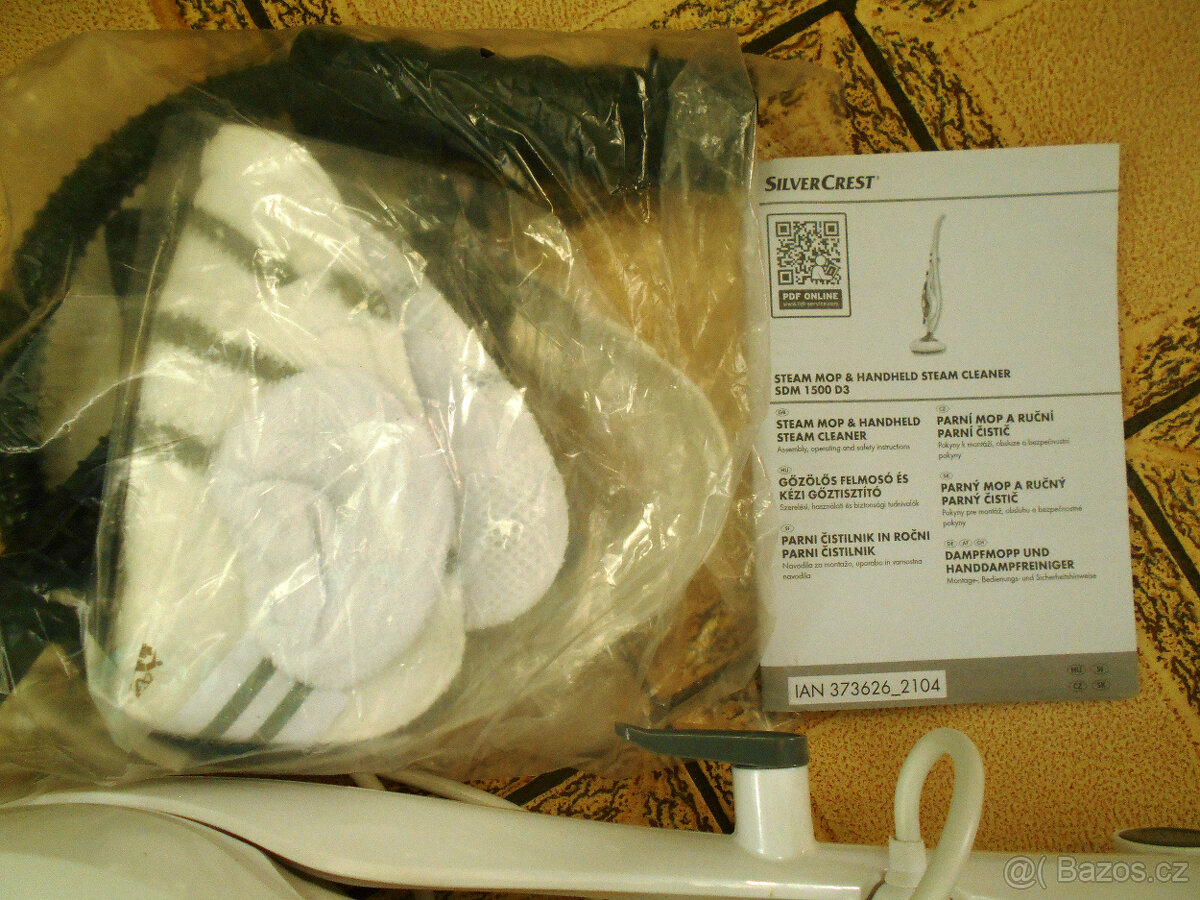 Parní mop a ruční parní čištič - 2