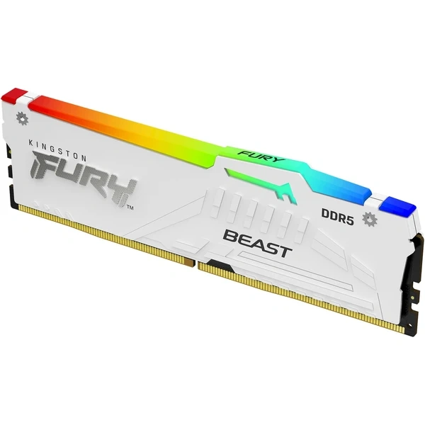 Kingston FURY 32GB KIT DDR5 6000MHz CL30 Beast White RGB - 2