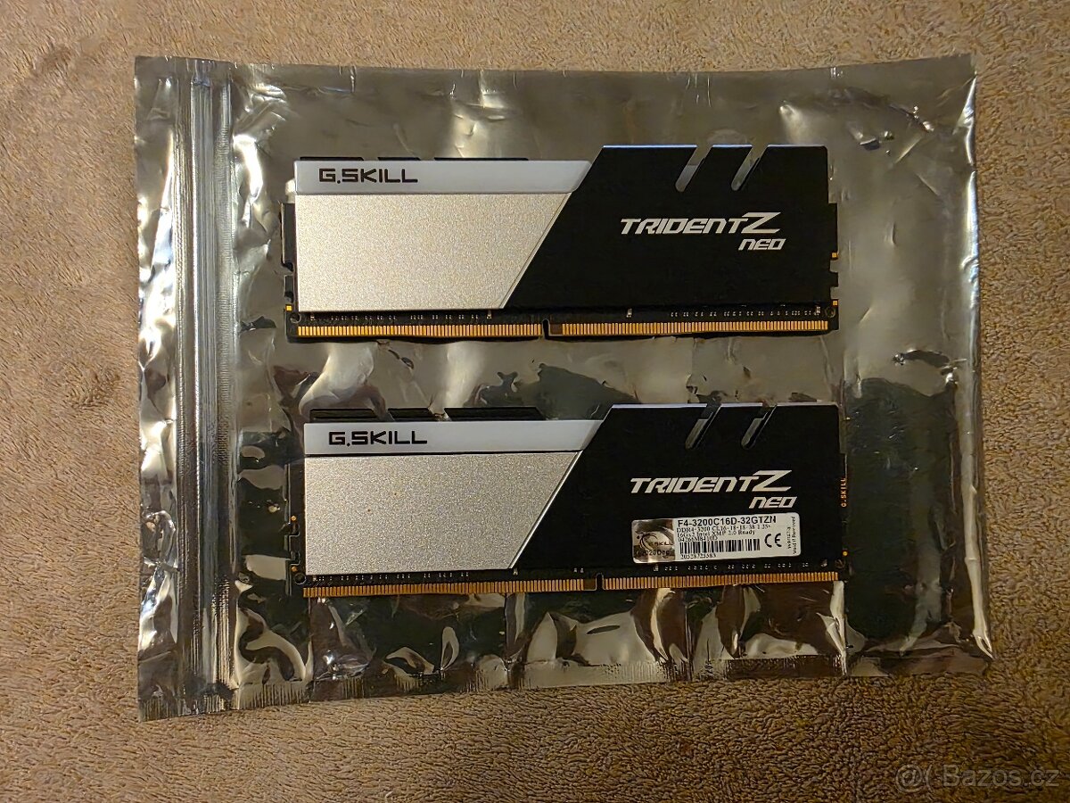 G.SKILL 32GB KIT DDR4 3200MHz CL16 Trident Z NEO RGB - 2