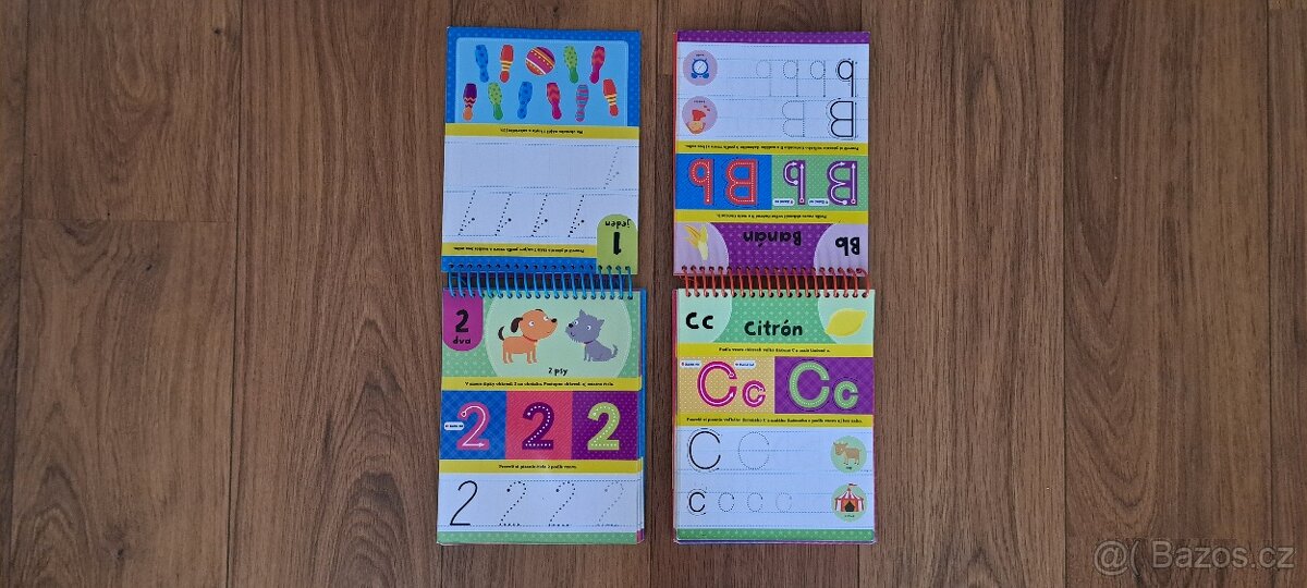 Mazací učební knížky pro předškoláky - 2