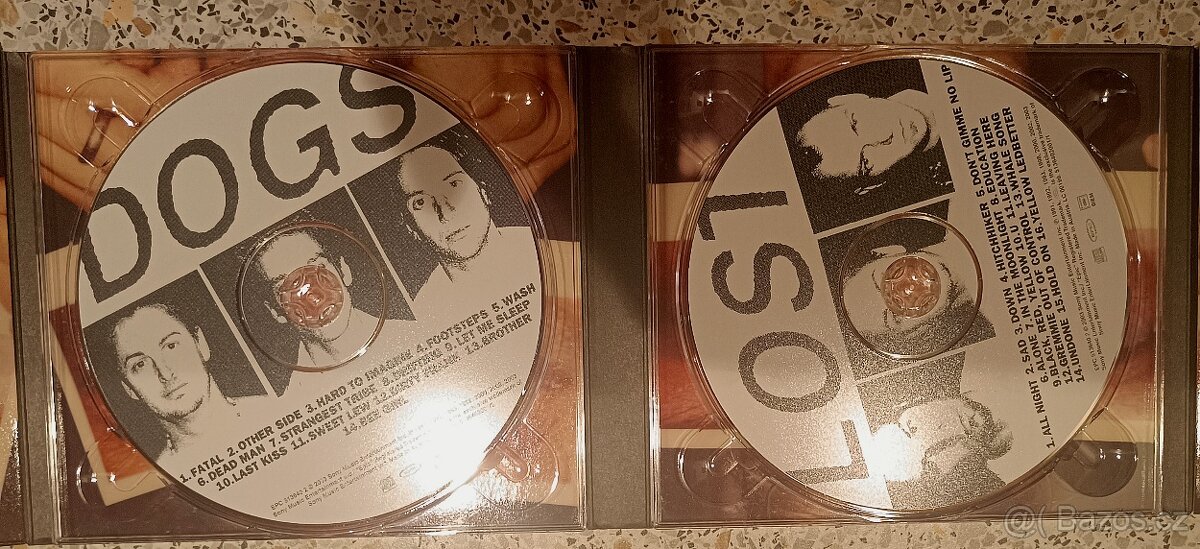 Prodám raritní 2 CD PEARL JAM - LOST DOGS - 2