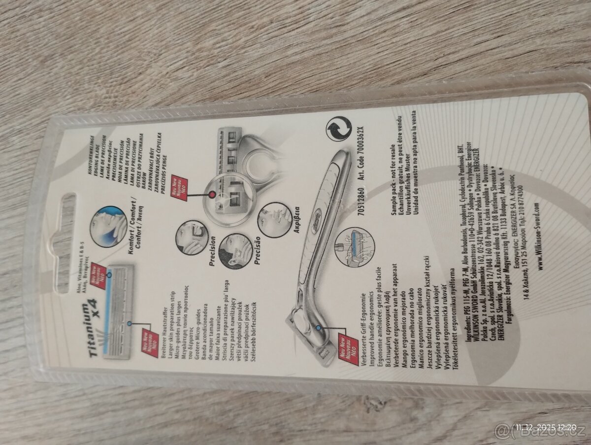 Nový dámský strojek na holení - 2