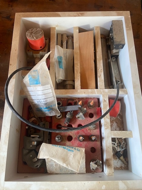 pneumatická vrtačka Hettich Bluemax 8FS + čelní vrtání - 2