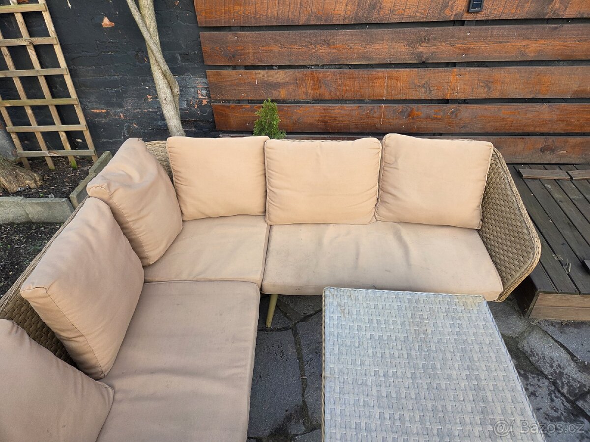 Ratanový zahradní set - 2